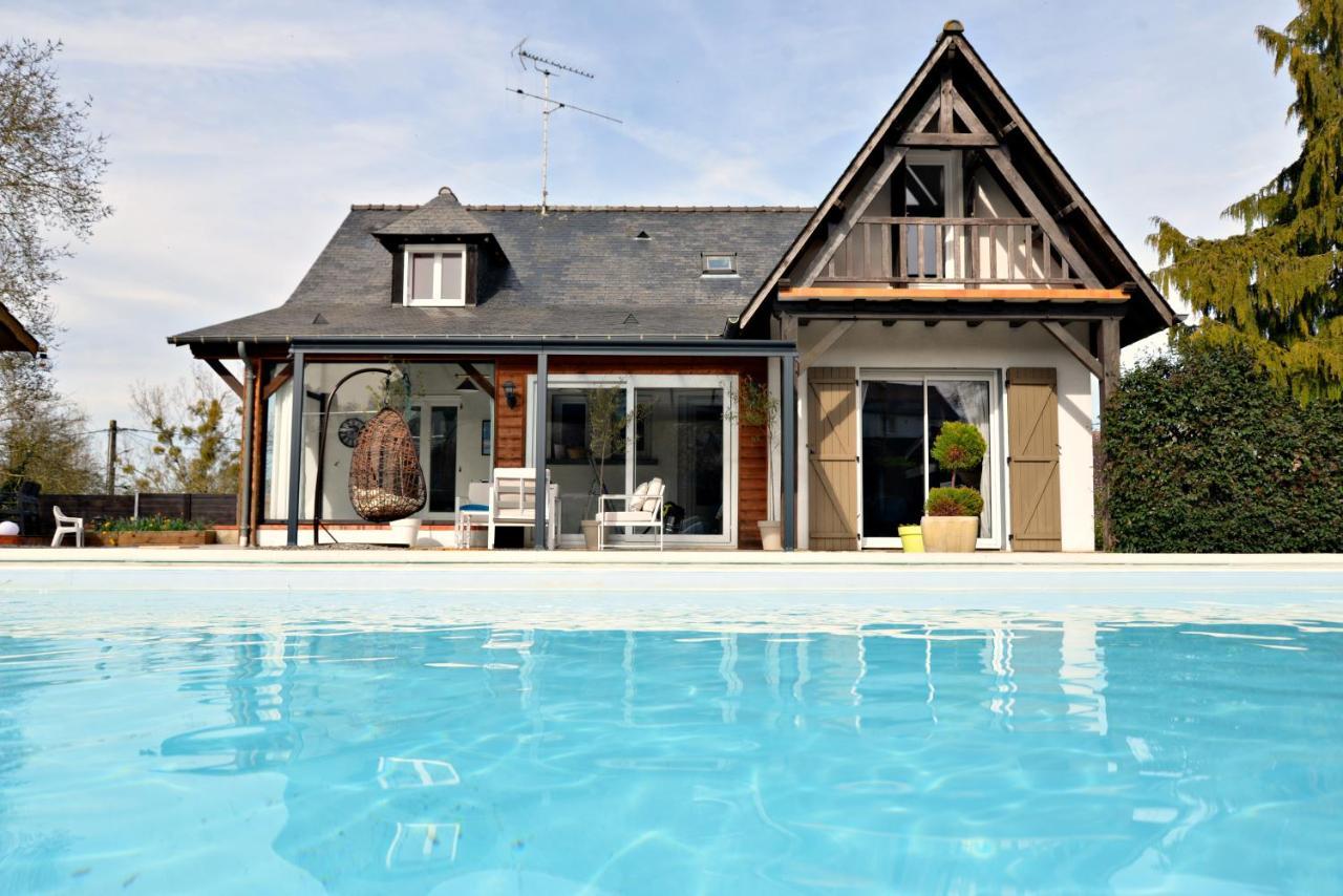 Villa La Belle Rochette Bouessay Esterno foto